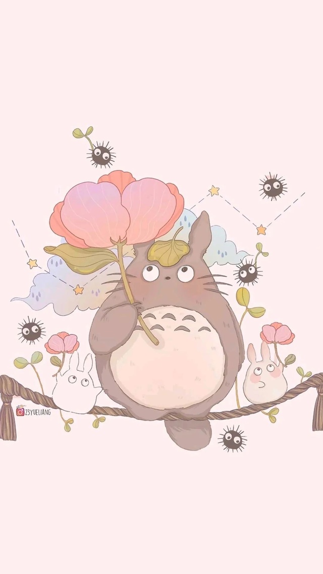 可愛 動漫 卡通 龍貓 少女心