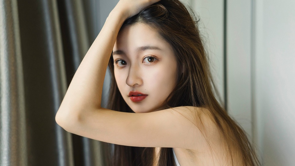 清純 性感 美女模特壁紙