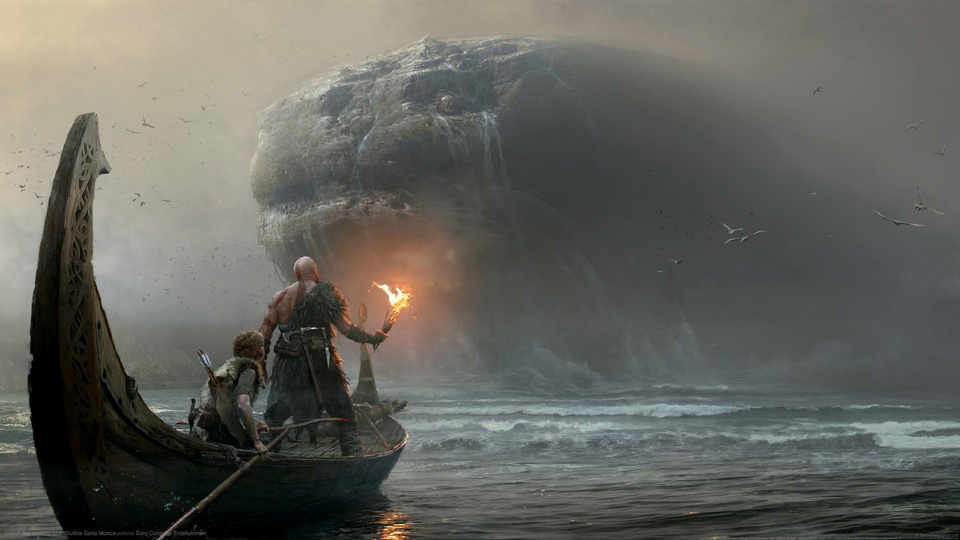 戰神God of War 2017 遊戲壁紙 5120x2880壁紙