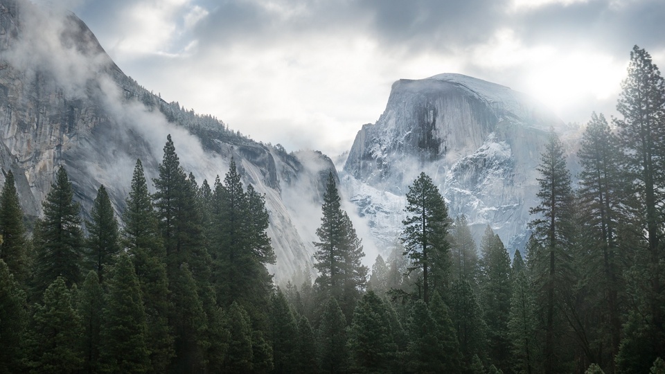 風景 森林 山脈 4K專區壁紙
