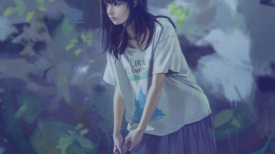 動漫 插畫 唯美 少女壁紙【165】