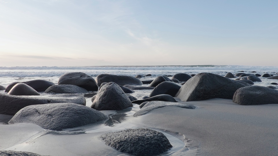 流水 大海壁紙