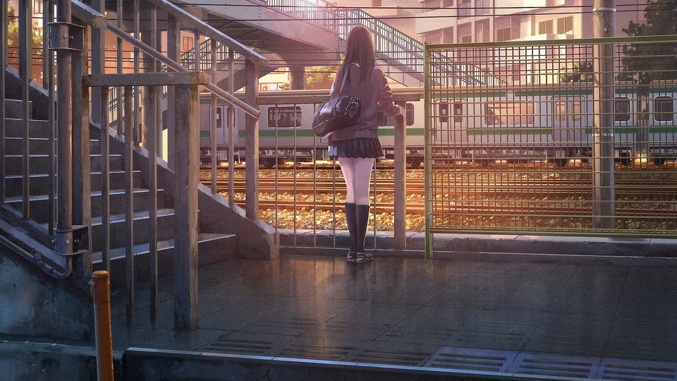 動漫 插畫 唯美 少女壁紙【133】