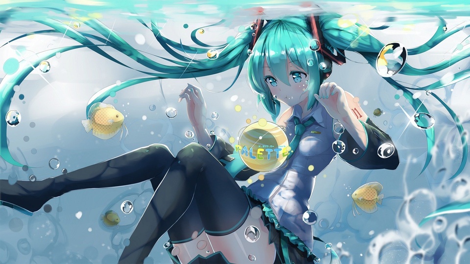 動漫 初音未來 動漫卡通壁紙【2】