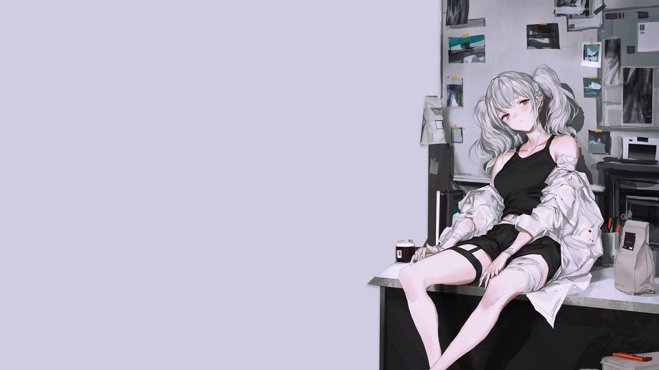 少女 動漫卡通壁紙【5】