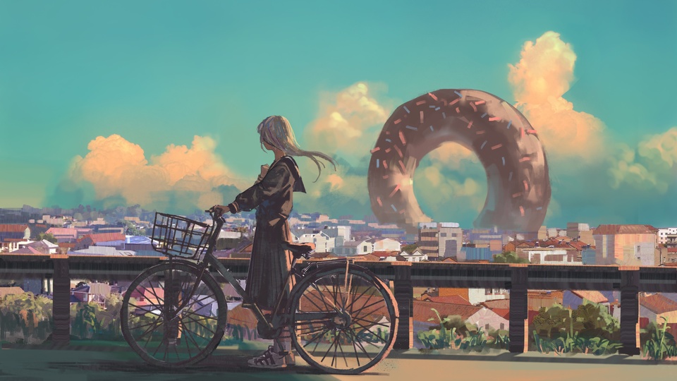 動漫 插畫 唯美 少女壁紙【35】