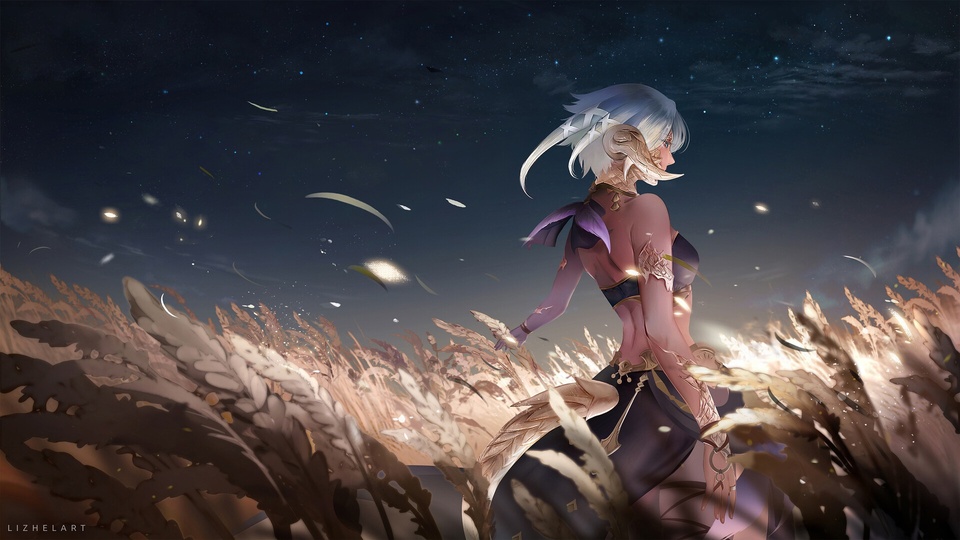 動漫 插畫 唯美 少女壁紙【157】