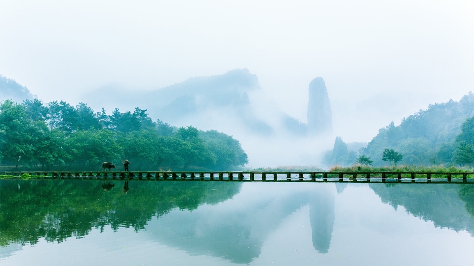 清明節 桂林 陽朔 山水 風景大片壁紙