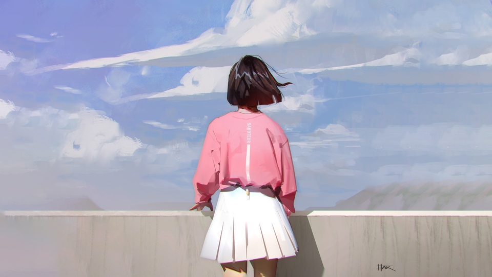 動漫 插畫 唯美 少女壁紙【150】