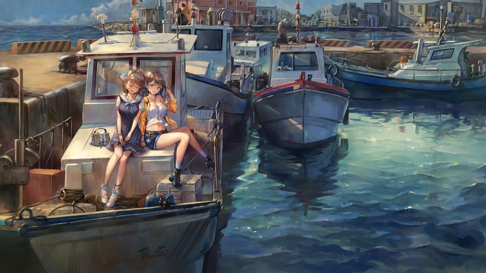 動漫 插畫 唯美 少女壁紙【69】