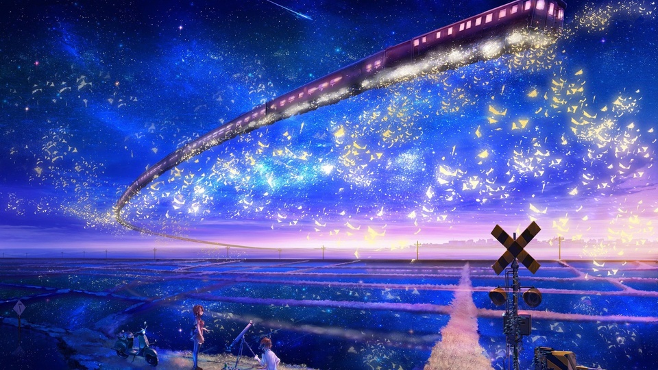 動漫 唯美 插畫 動漫風景壁紙【23】