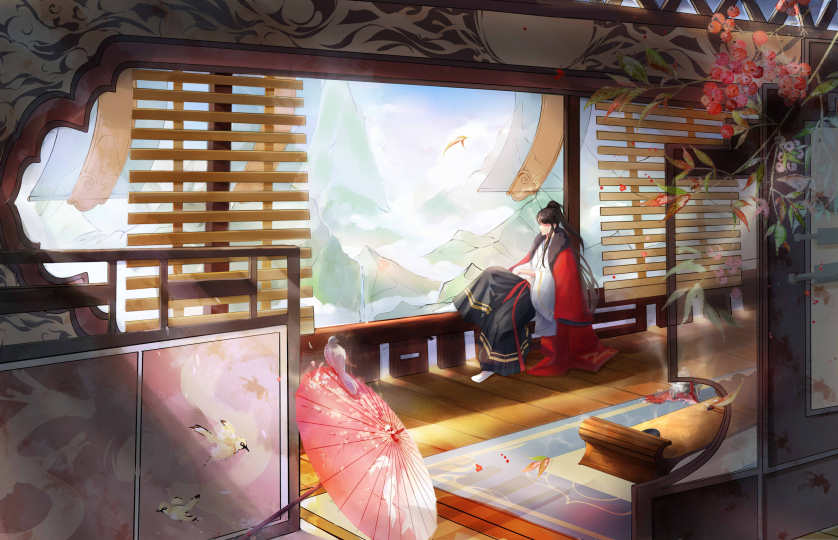 古風插畫
