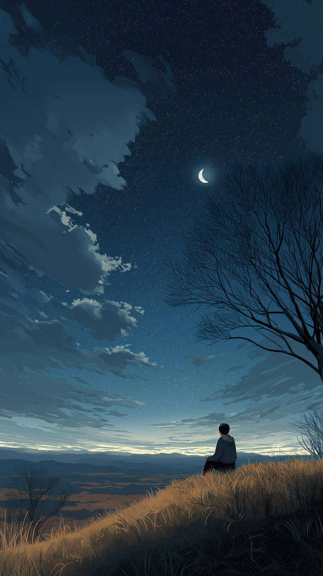 仰望星空