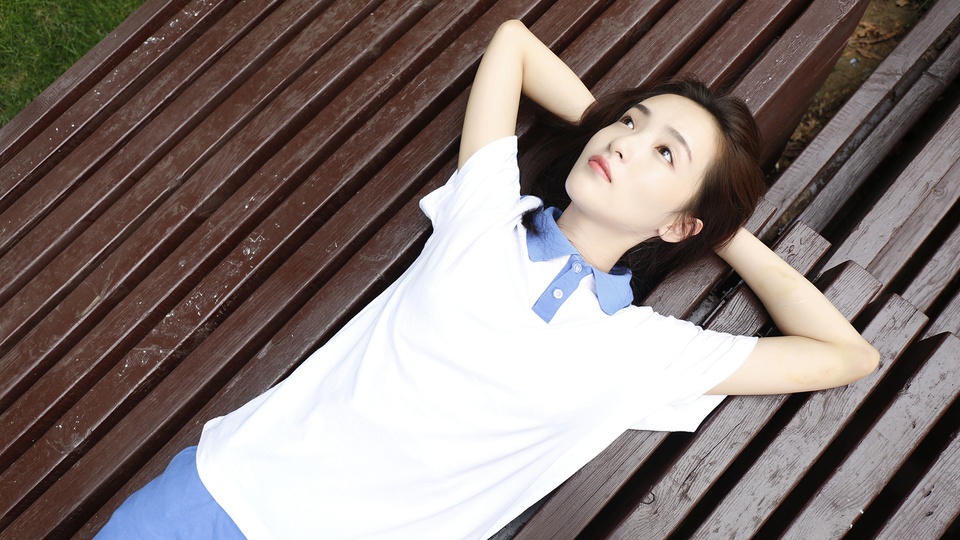 孫嘉琪 清純 校服照高清桌面壁紙壁紙