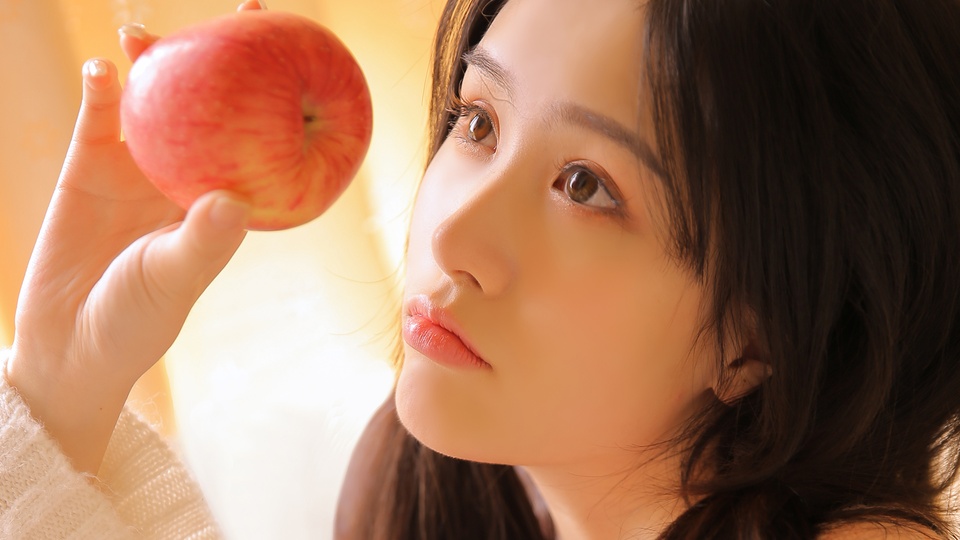 軟萌可愛美女居家寫真圖片桌面壁紙壁紙
