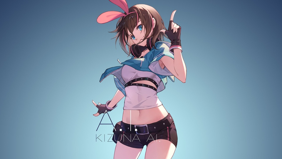 Kizuna 愛醬 虛擬 動漫卡通壁紙